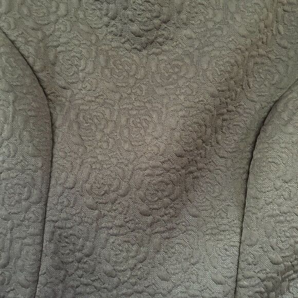 Altar'd State‎ Small Black Fit and Flare Dress Cap Sleeve Scalloped - Picture 4 of 6